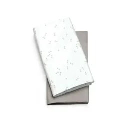 Shop All|Chicco - 2Pk Lullago Bassinet Sheets, Grey Triangle - cutbabycare.com | baby boutique & care hub