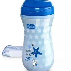 Shop All|Chicco Glow In Dark Insulated Rim Spout Trainer Cup 9Oz, Blue, 12M+ Blue - cutbabycare.com | baby boutique & care hub