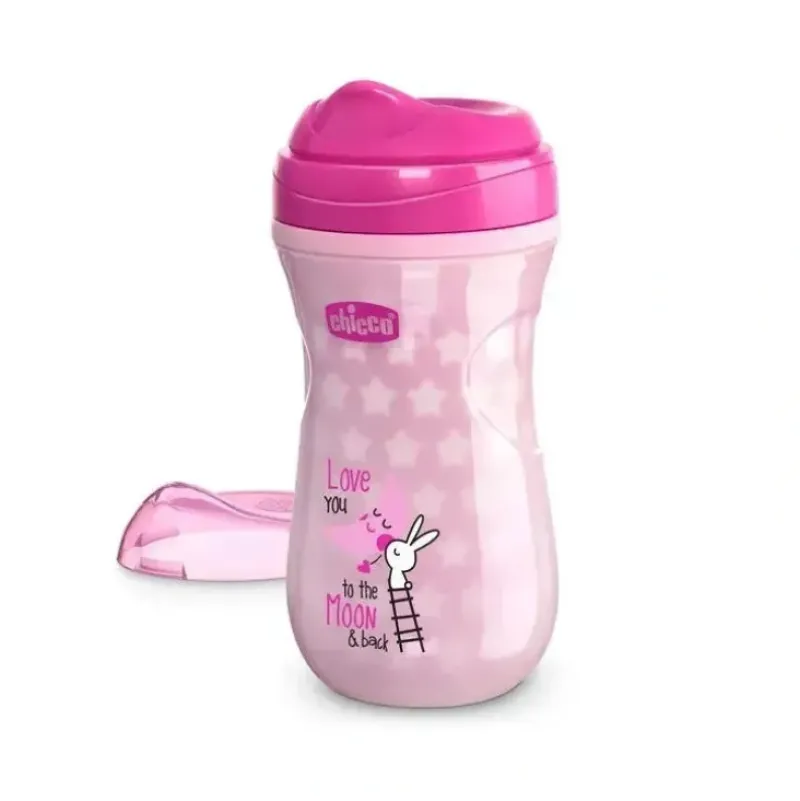 Shop All|Chicco Glow In Dark Insulated Rim Spout Trainer Cup 9Oz, Pink, 12M+ Pink - cutbabycare.com | baby boutique & care hub