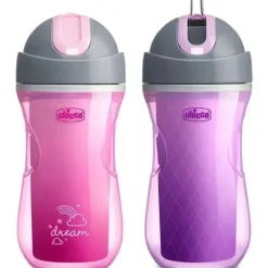 Shop All|Chicco Insulated Flip Top Straw Cup 12m+ (2pk) Dream Pink/Purple - cutbabycare.com | baby boutique & care hub