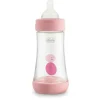 Nursing Feeding|Chicco Nursing Baby Perfect5 240ml Feeding Bottle/Medium Silicone Teat 2m+ Pink - cutbabycare.com | baby boutique & care hub