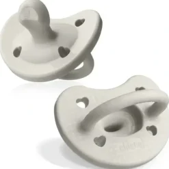 Shop All|Chicco PhysioForma Luxe Silicone One Piece Pacifier for Babies Aged 0-6m Pearl Grey - cutbabycare.com | baby boutique & care hub