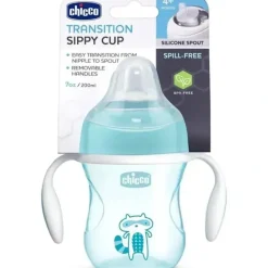 Stroller|Chicco Silicone Spout Transition Sippy Cup 7 Oz - Blue 4+ - cutbabycare.com | baby boutique & care hub