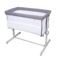 Shop All|Childcare Comfortable Dusk Bedside Sleeper Baby Bassinet Co-Sleeper & Mattress Grey - cutbabycare.com | baby boutique & care hub