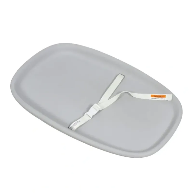 Shop All|Childcare Soft Change Mat PU Foam Pad With Safety Strap - Grey - cutbabycare.com | baby boutique & care hub