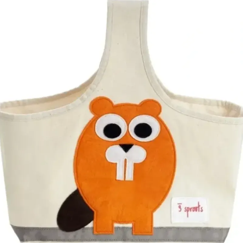 Shop All|Children's storage caddy - Beaver - cutbabycare.com | baby boutique & care hub