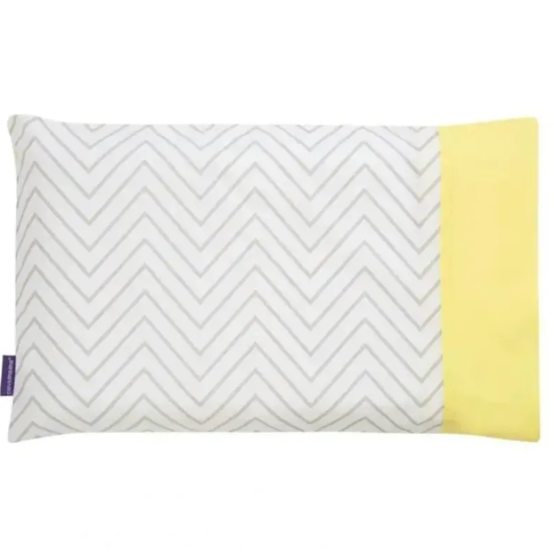 Shop All|Clevamama - Clevafoam Pram Baby Pillow Case - Grey/Yellow - cutbabycare.com | baby boutique & care hub