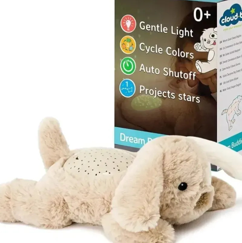 Shop All|Cloud B - Calming Mini Nightlight Star Projector Dream Buddies, Puppy - cutbabycare.com | baby boutique & care hub