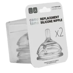 Nursing Feeding|Comotomo Natural Teat Silicone Replacement Nipple, Variable Flow - cutbabycare.com | baby boutique & care hub