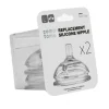 Nursing Feeding|Comotomo Natural Teat Silicone Replacement Nipple, Fast Flow - cutbabycare.com | baby boutique & care hub