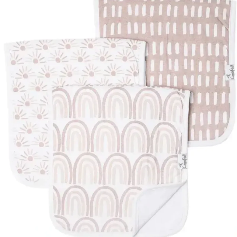 Shop All|Copper Pearl - Bliss Burp Cloth Set (3-Pack) - cutbabycare.com | baby boutique & care hub
