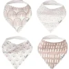Shop All|Copper Pearl - 4Pk Bliss Baby Bandana Drool Bibs - cutbabycare.com | baby boutique & care hub