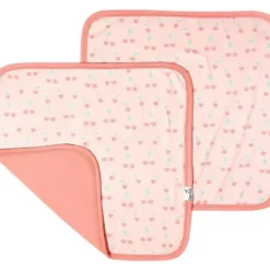 Stroller|Copper Pearl - 2Pk Cheery 3-Layer Knit Security Blanket Set - cutbabycare.com | baby boutique & care hub