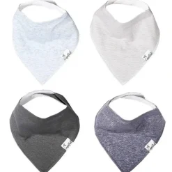 Shop All|Copper Pearl - 4Pk Lennon Baby Bandana Drool Bibs - cutbabycare.com | baby boutique & care hub