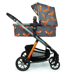 Shop All|Cosatto Giggle Quad Pram & Push Chair Charcoal Mr Fox Baby/Infant/Toddler 0m+ - cutbabycare.com | baby boutique & care hub