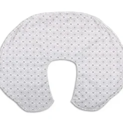 Shop All|Cover for The Peanut Shell Extra-Large Nursing Pillow, Celeste Grey - cutbabycare.com | baby boutique & care hub