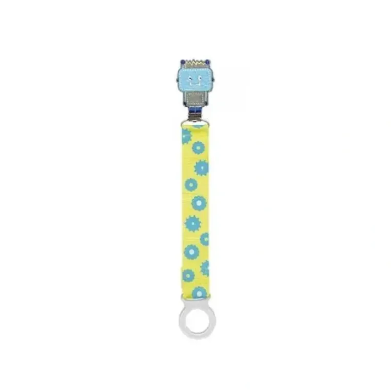 Shop All|C.R. Gibson Pacifier Clip, Robot - cutbabycare.com | baby boutique & care hub