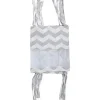 Shop All|Crown Crafts - Little Love By Nojo, Secure-Me Crib Liner Grey/White Chevron - cutbabycare.com | baby boutique & care hub
