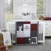 Shop All|Crown Crafts - Little Love By Nojo Little Man Cave 3 Piece Crib Bedding Set - cutbabycare.com | baby boutique & care hub