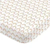 Shop All|Crown Crafts Nojo Super Soft Rainbow Nursery Crib Fitted Sheet - cutbabycare.com | baby boutique & care hub