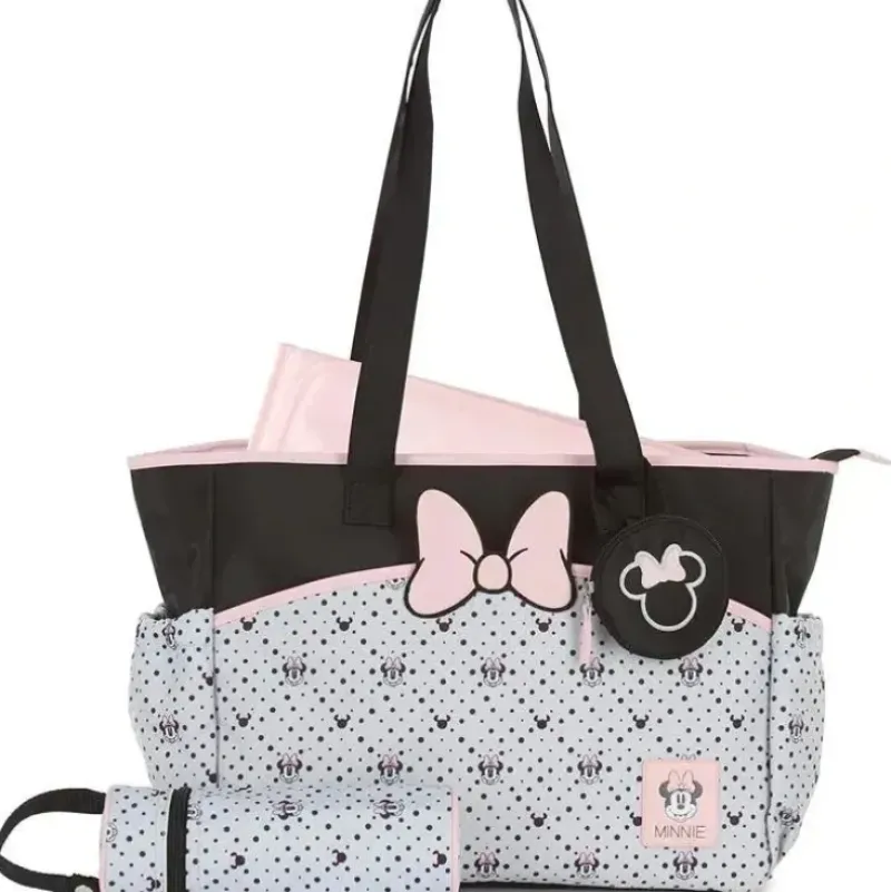 Stroller|Cudlie - Minnie Disney Tote Diaper Bag & Changing Pad - cutbabycare.com | baby boutique & care hub