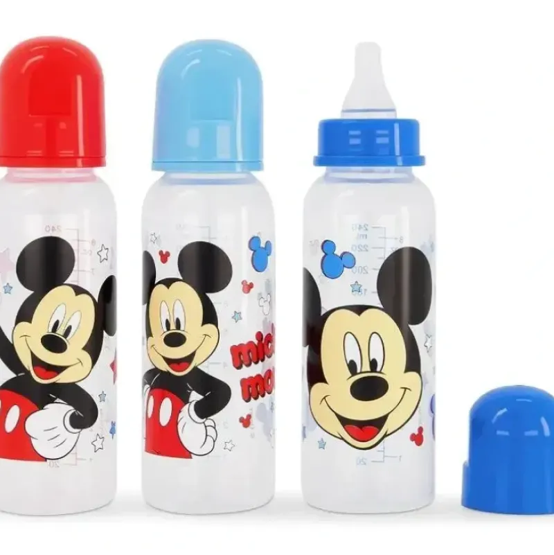 Shop All|Cudlie - 3Pk Disney Mickey Mouse Bottles 9 Oz, Stars & Mickey - cutbabycare.com | baby boutique & care hub