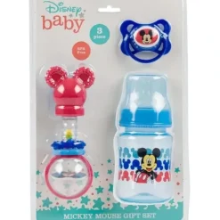 Shop All|Cudlie - 3Pk Mickey Mouse Baby Set on Card Rattle - cutbabycare.com | baby boutique & care hub