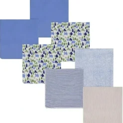 Shop All|Cudlie - 7Pk Receiving Blankets, Forest Critters - cutbabycare.com | baby boutique & care hub