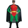 Shop All|DC Comics Justice League Robin Dress Up Men's Costume Adults Jumpsuit Size S - cutbabycare.com | baby boutique & care hub