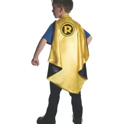 Shop All|DC Comics Robin Deluxe Satin Cape Kids/Children Party Costume Teen Titans Gold - cutbabycare.com | baby boutique & care hub
