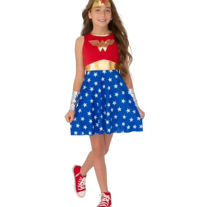 Shop All|DC Comics Wonder Woman Opp Dress Up Kids/Girls Halloween Party Costume Size 4-6 - cutbabycare.com | baby boutique & care hub