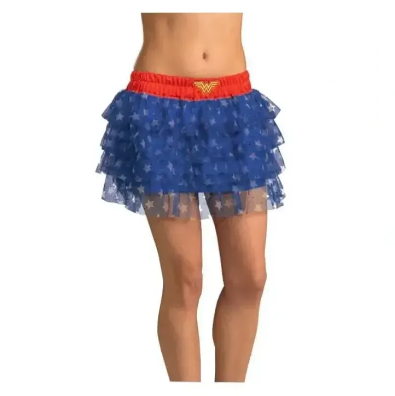 Shop All|DC Comics Wonder Woman Skirt w/Sequin Teen/Girls Halloween Costume Size Standard - cutbabycare.com | baby boutique & care hub