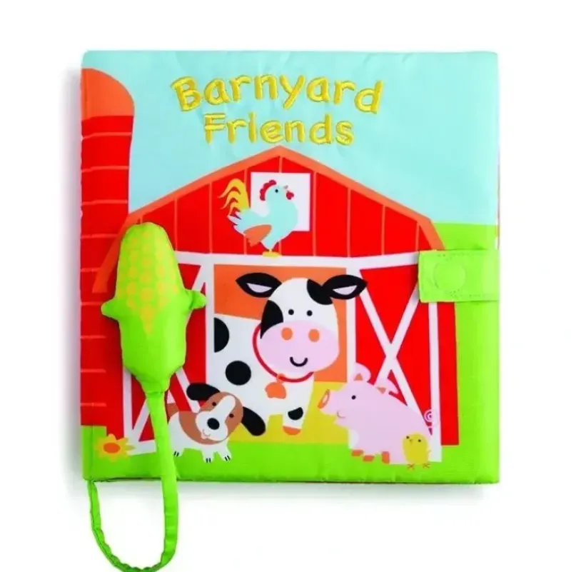 Shop All|Demdaco - Barnyard Friends Sound Book - cutbabycare.com | baby boutique & care hub