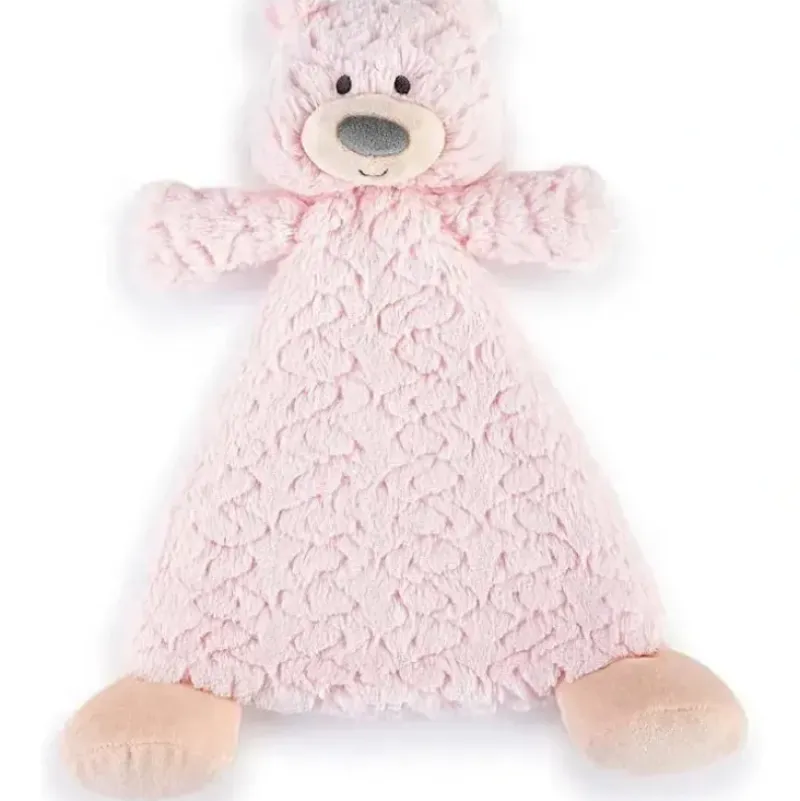 Shop All|Demdaco - Bella Bear Rattle Blankie - cutbabycare.com | baby boutique & care hub