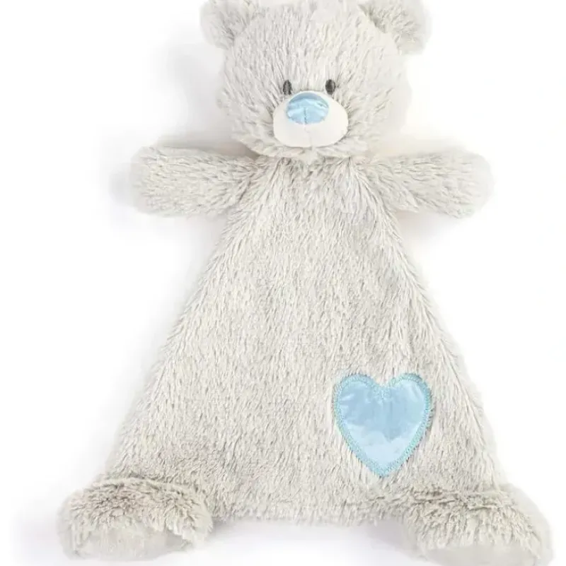 Shop All|DEMDACO - Birthstone Blue and Grey, Stuffed Animal Blankie Bear December - cutbabycare.com | baby boutique & care hub