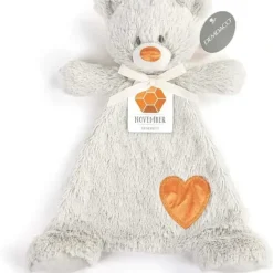 Shop All|DEMDACO - Birthstone Color Citrine and Grey, Stuffed Animal Blankie Bear November - cutbabycare.com | baby boutique & care hub