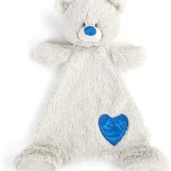 Shop All|DEMDACO - Birthstone Color Sapphire and Grey, Stuffed Animal Blankie Bear September - cutbabycare.com | baby boutique & care hub