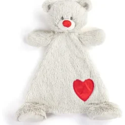 Shop All|DEMDACO - Birthstone Color Ruby and Grey, Stuffed Animal Blankie Bear July - cutbabycare.com | baby boutique & care hub