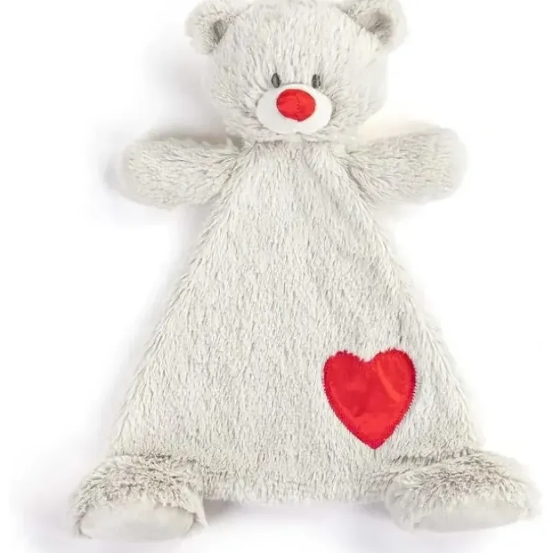 Shop All|DEMDACO - Birthstone Color Ruby and Grey, Stuffed Animal Blankie Bear July - cutbabycare.com | baby boutique & care hub