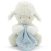 Shop All|Demdaco - Blue Jesus Loves Me Mechanical Lamb - cutbabycare.com | baby boutique & care hub