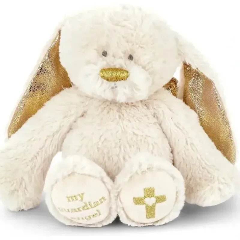 Shop All|Demdaco - Bunny Guardian Angel Plush - cutbabycare.com | baby boutique & care hub