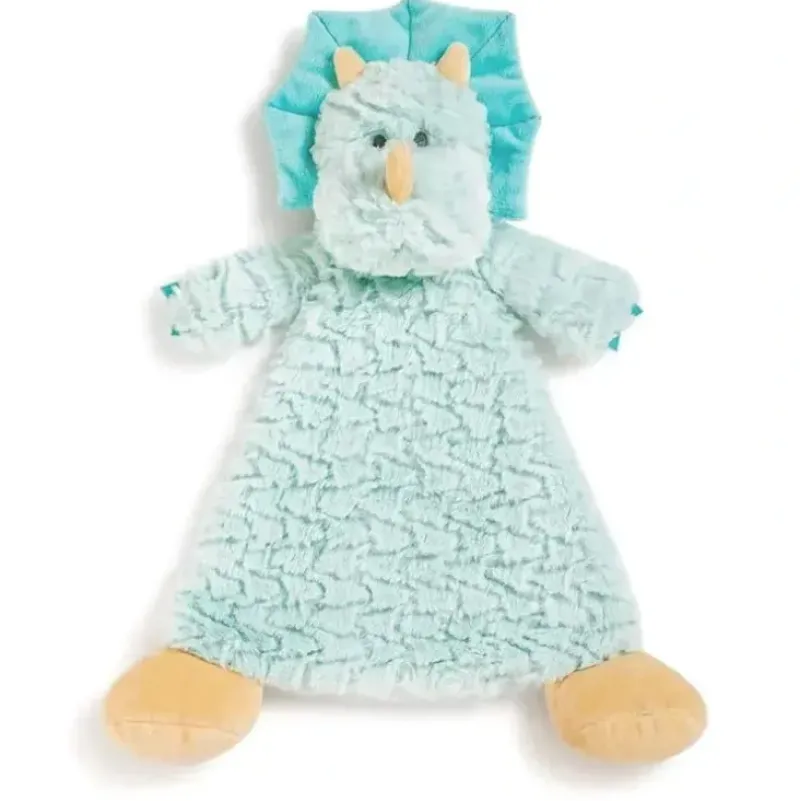 Shop All|Demdaco - Darcy Dinosaur Rattle Blankie - cutbabycare.com | baby boutique & care hub