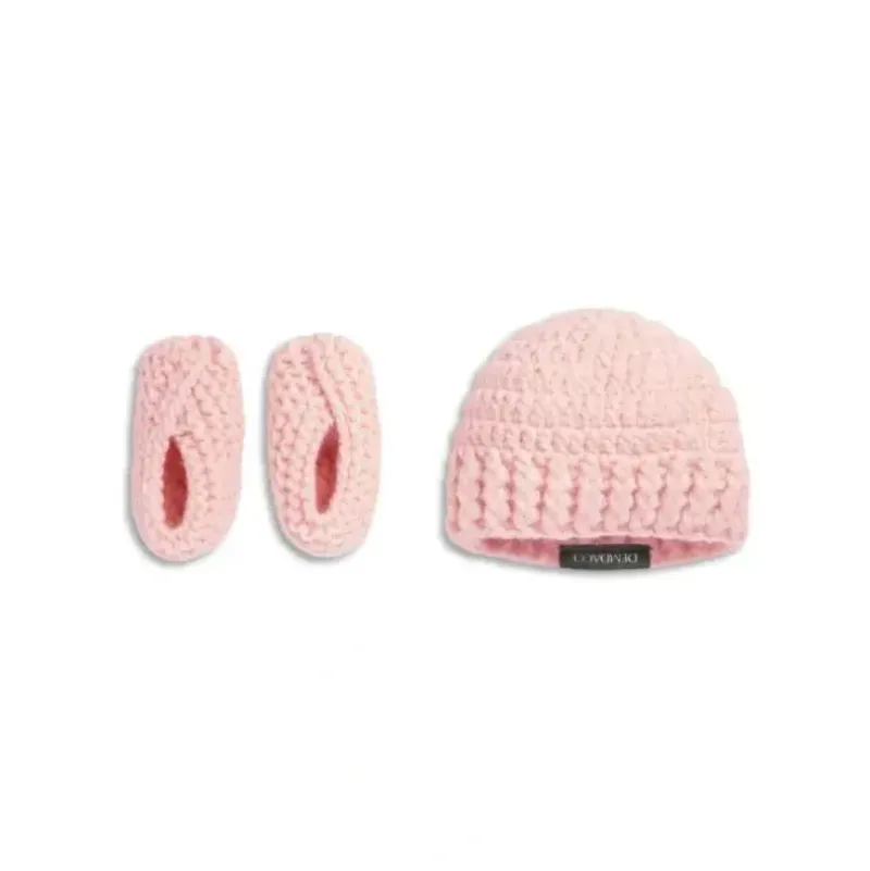 Shop All|Demdaco - Gender Reveal Booties And Hat Set, Girl - cutbabycare.com | baby boutique & care hub