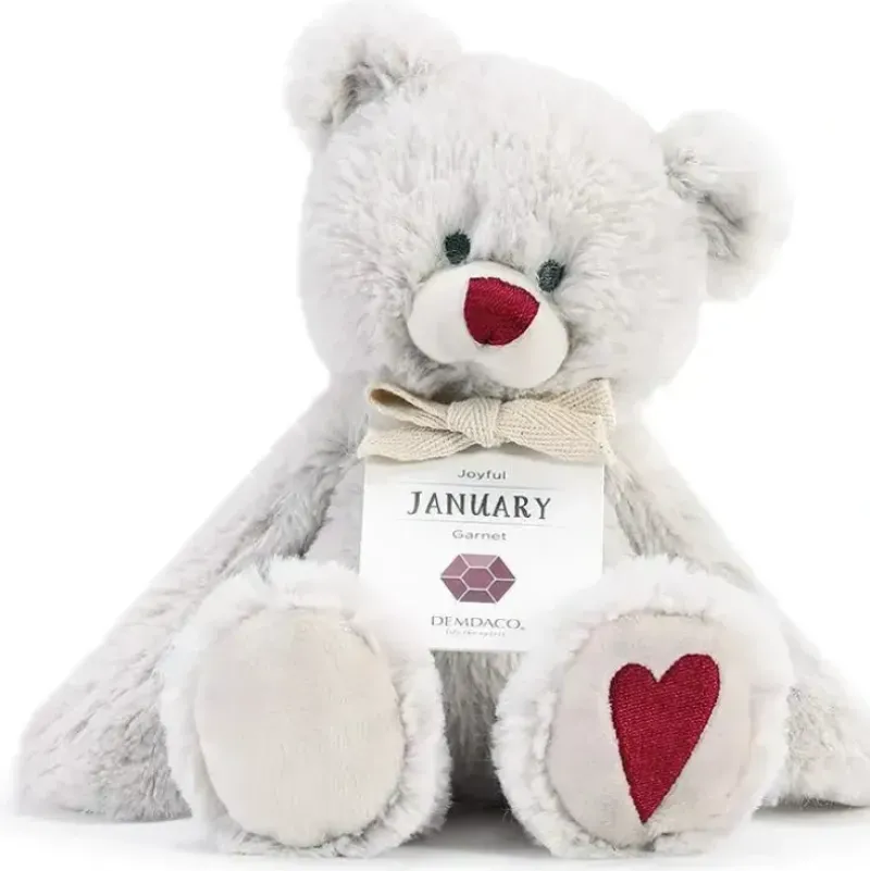 Shop All|Demdaco - January Birthstone Plush Bear - cutbabycare.com | baby boutique & care hub