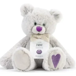 Shop All|Demdaco - June Birthstone Plush Bear - cutbabycare.com | baby boutique & care hub