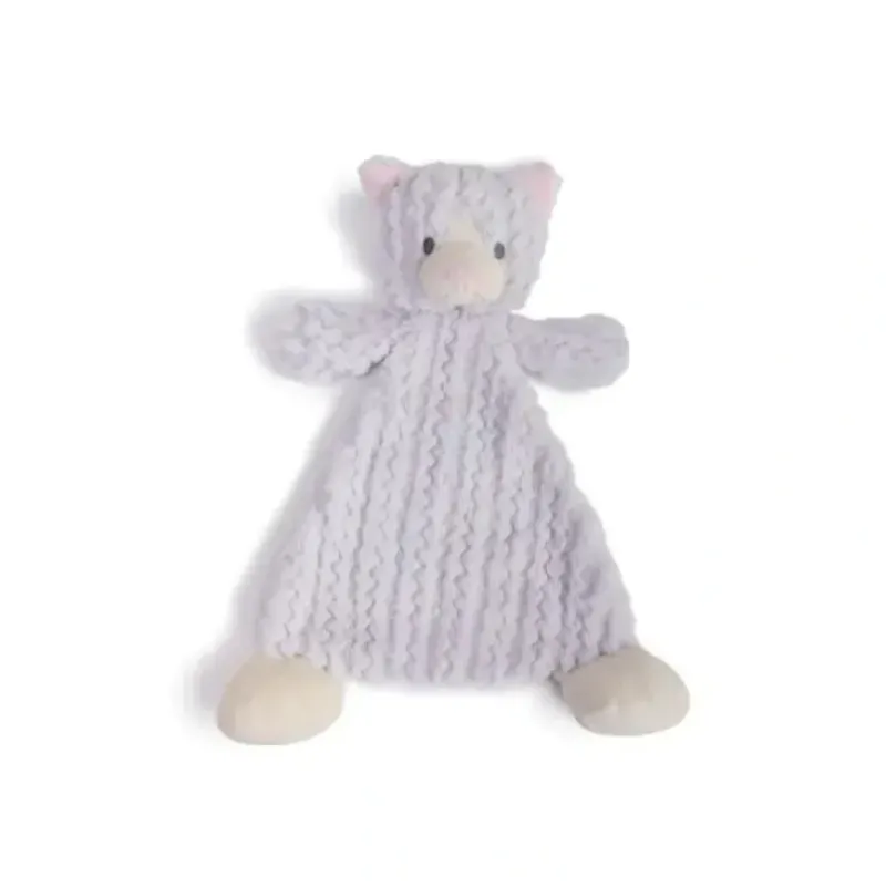 Shop All|Demdaco - Kennedy Kitty Rattle Blankie - cutbabycare.com | baby boutique & care hub