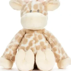 Shop All|DEMDACO - Luxurious Stuffed Animal, Brown and Pink, Giraffe - cutbabycare.com | baby boutique & care hub