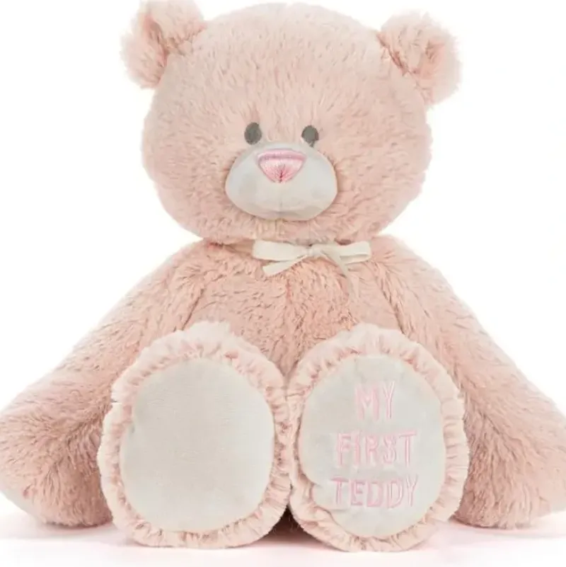 Shop All|Demdaco - My First Teddy Bear 16, Pink - cutbabycare.com | baby boutique & care hub