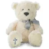Shop All|DEMDACO - Nat and Jules The Lord's Prayer Bear With Ribbon, Cross Children's Plush Stuffed Animal - cutbabycare.com | baby boutique & care hub