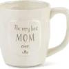 Shop All|Demdaco The Very Best Mom Ever Mug - cutbabycare.com | baby boutique & care hub